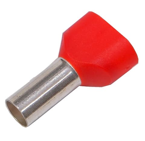 Isoleringsmuffe 2x10-14 100stk rød ERKO