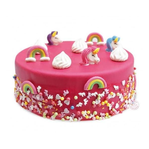 Sockerpasta i rulle - Fuchsia - 430 g