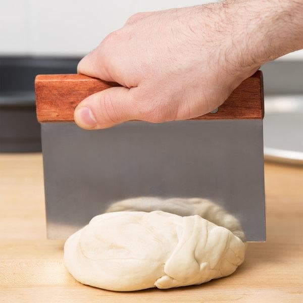 Degskrapa Trä/Rostfritt stål