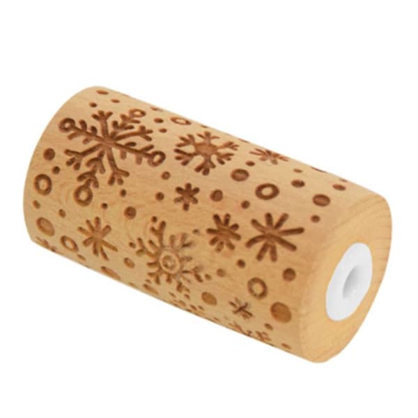 Mini träkavel - snöflinga