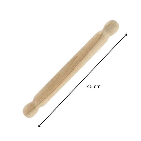 Rullbräda i trä 40 cm Fackelmann Wood Edition