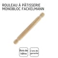 Miniatyrbild 4 av 5: Rullbräda i trä 40 cm Fackelmann Wood Edition
