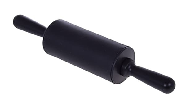 Silikoninen kaulin pieni MUSTA 22cm