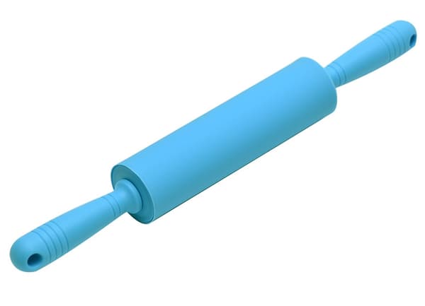 Silikone kagerulle non-stick BLÅ 38cm