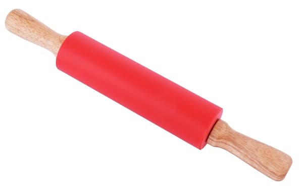 Silikone kagerulle non-stick RØD 38cm