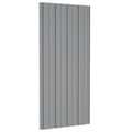 Miniatyrbillede 5 af 7: tagplader 12 stk. 100x45 cm galvaniseret stål grå