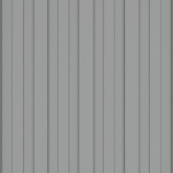 tagplader 12 stk. 100x45 cm galvaniseret stål grå