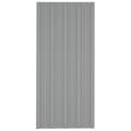 Miniatyrbillede 2 af 7: tagplader 12 stk. 100x45 cm galvaniseret stål grå