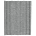 Pikkukuva 2 / 7: Kattopaneeli 36 kpl galvanoitu teräs hopea 60x45 cm