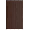 Pikkukuva 3 / 8: vidaXL Kattopaneeli 36 kpl galvanoitu teräs ruskea 80x45 cm -  Kattopaneelit