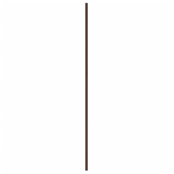 vidaXL tagplader 12 stk. 80x45 cm galvaniseret stål brun -  Tagbeklædning