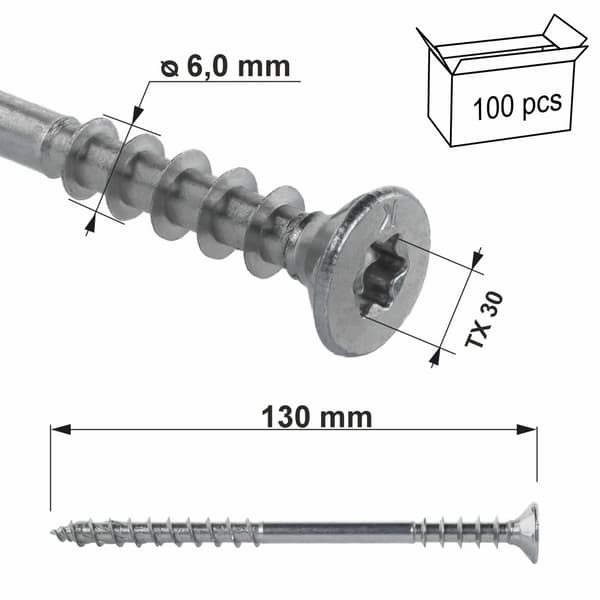 WKSS-60130-B distansskruvar