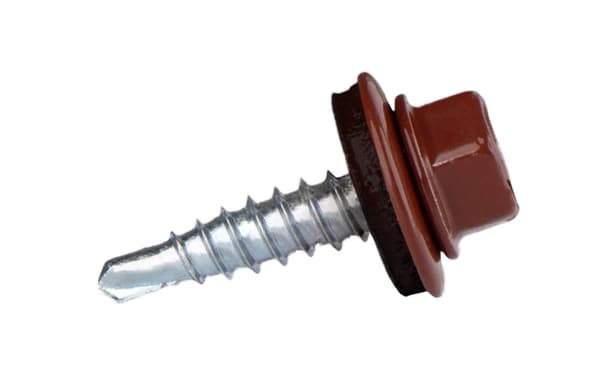 Landmandsskruer GTO2 Z14 4,8x20mm RAL 3009