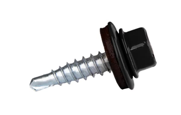 Landmandsskruer GTO2 Z14 4,8x20mm RAL 9005