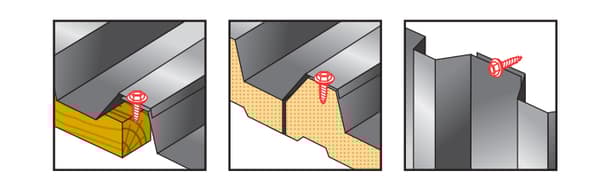 Landmandsskruer GTO2 Z14 4,8x20mm RAL 9005