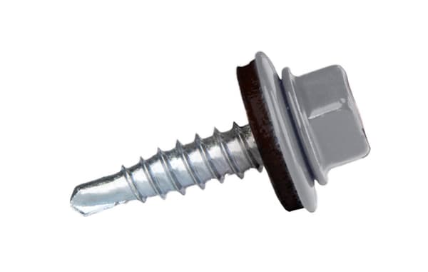 Landmandsskruer GTO2 Z14 4,8x20mm RAL 9006