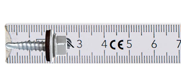 Landmandsskruer GTO2 Z14 4,8x20mm Galvaniseret