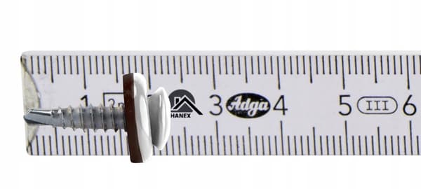 Farmer skruer GTF02P Panhead 4,8x20mm RAL 9010