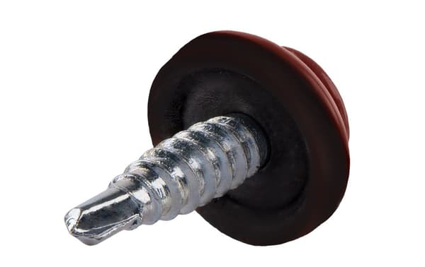 Farmer skruer GTF02P Panhead 4,8x20mm RAL 3009