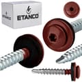 Miniatyrbillede 1 af 9: GTFP Panhead Farmer Screws 4,8x35 mm RAL 3009
