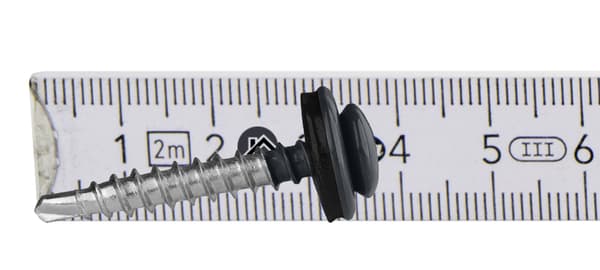 Farmer skruer GTFP Panhead 4,8x35mm RAL 7016
