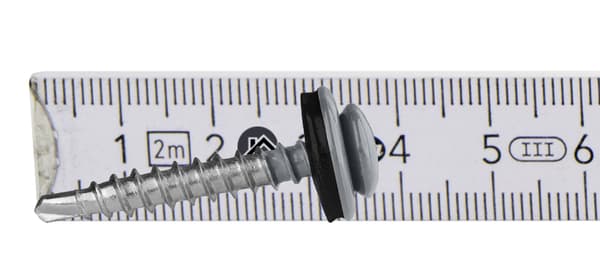 Farmer skruer GTFP Panhead 4,8x35mm RAL 9006