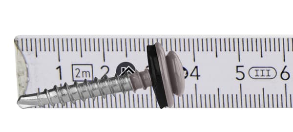 Farmer skruer GTFP Panhead 4,8x35mm RAL 9007