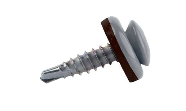 Farmer skruer GTF02P Panhead 4,8x20mm RAL 9006