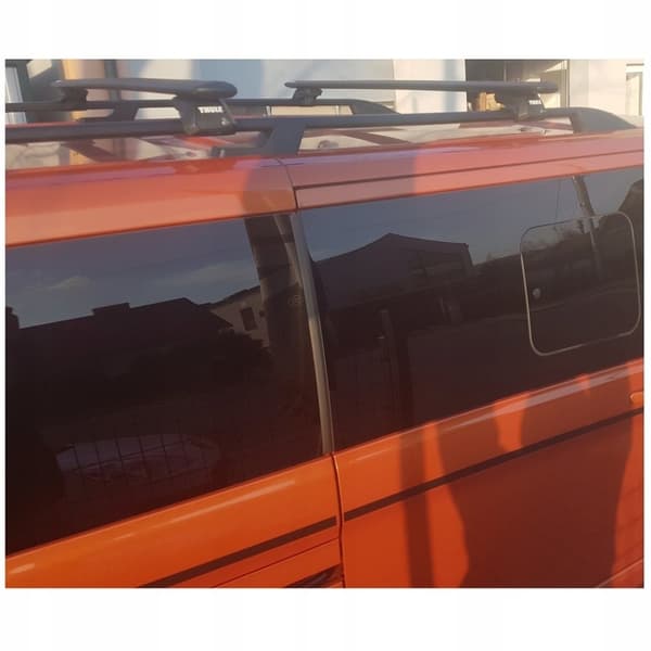 Kattokaiteet FORD TRANSIT CUSTOM LONG vuodesta 2012 VÄRI MUSTA
