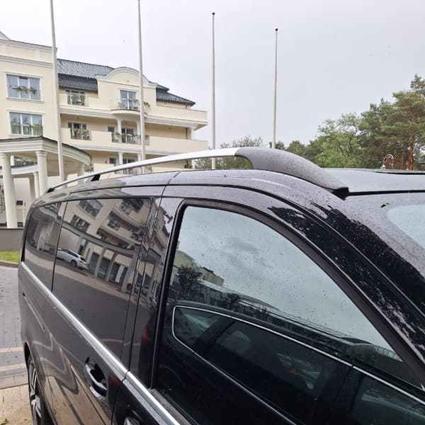 Tagrælinger MERCEDES W639 W447 VITO VIANO LANGE L2 KROM