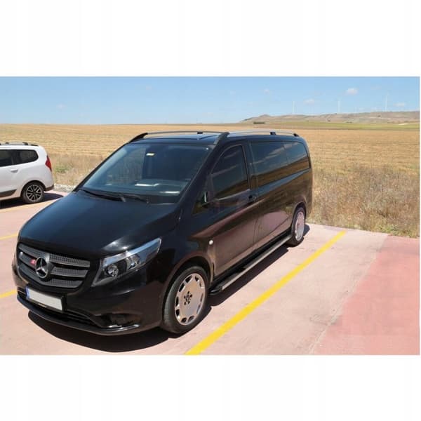 Tagrælinger MERCEDES W639 W447 VITO VIANO LANGE L2 KROM