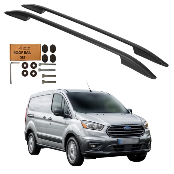 Kattotelineet FORD TRANSIT COURIER VUOSISTA 2014-2023 MUSTA