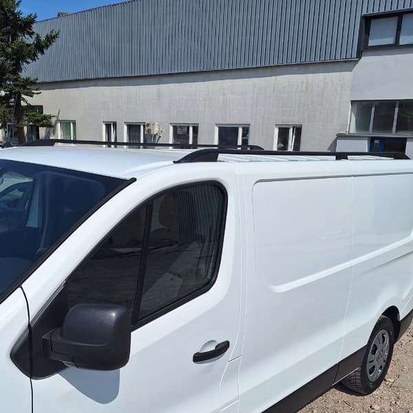 Kattotelineet OPEL VIVARO RENAULT TRAFIC FIAT TALENTO 2014- LYHYT MUSTA