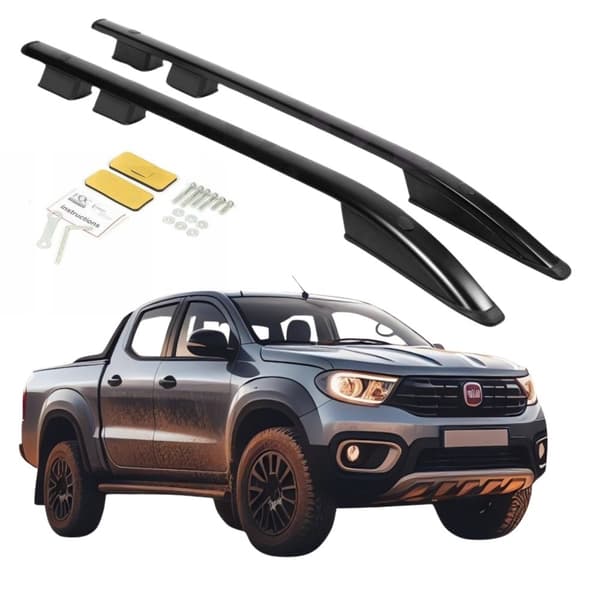 Takräcken FIAT FULLBACK 2015-19 MITSUBISHI L200 2016-2023 SVARTA