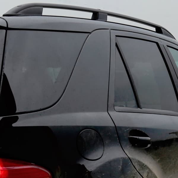 Kattotelineet PORSCHE CAYENNE SUV 2003-2010 MUSTA