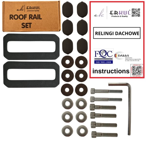 Kattotelineet MERCEDES-BENZ CITAN W415 L2 LONG 2012-2021 MUSTA