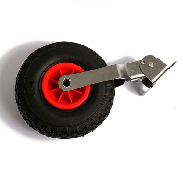 Pike N Bass Retractable Wheel Svart