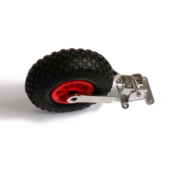 Pike N Bass Retractable Wheel Svart