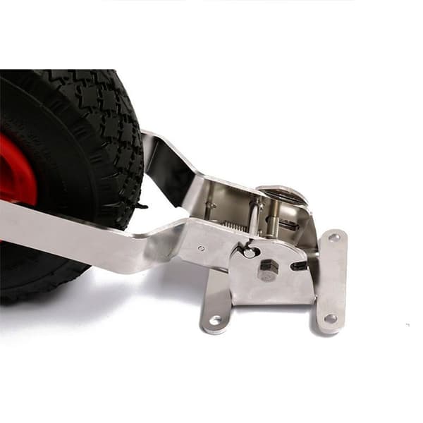 Pike N Bass Retractable Wheel Svart