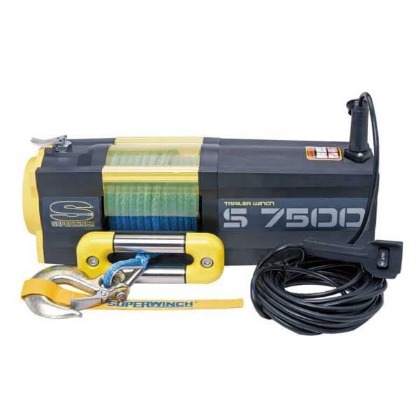 Superwinch Syntetisk Reb Elektrisk Spil S7500 3402 Kg 12v  178.3 x 484.4 x 198 mm