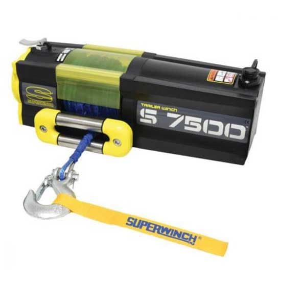 Superwinch Syntetisk Reb Elektrisk Spil S7500 3402 Kg 12v  178.3 x 484.4 x 198 mm