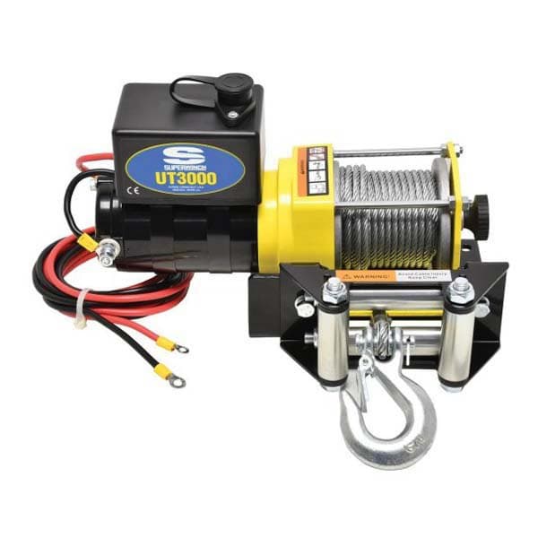 Superwinch Stålkabel Elektrisk Spil Ut3000 1361kg 12v  305 x 190 x 178 mm