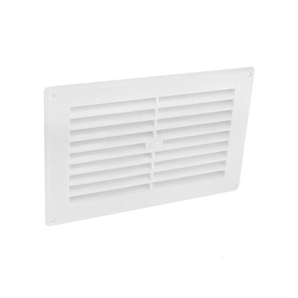 Securit Plastic Louvre Vent White One Size