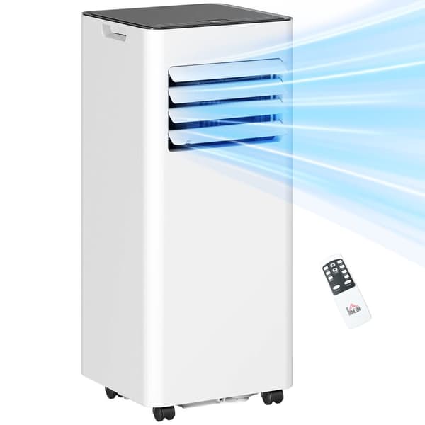 Bærbar Aircondition, 7000BTU, 30x29x69 cm, Hvid