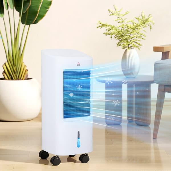 Aircondition, 3 i 1, 30x30.5x73.5 cm, Hvid