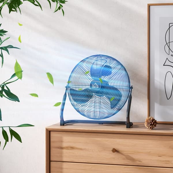 Pöytätuuletin, 39P x 18L x 39K cm, Musta