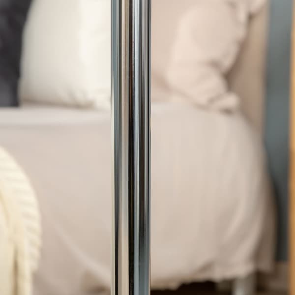 Seisova tuuletin, Ø44,5 x 87-120K cm, hopea