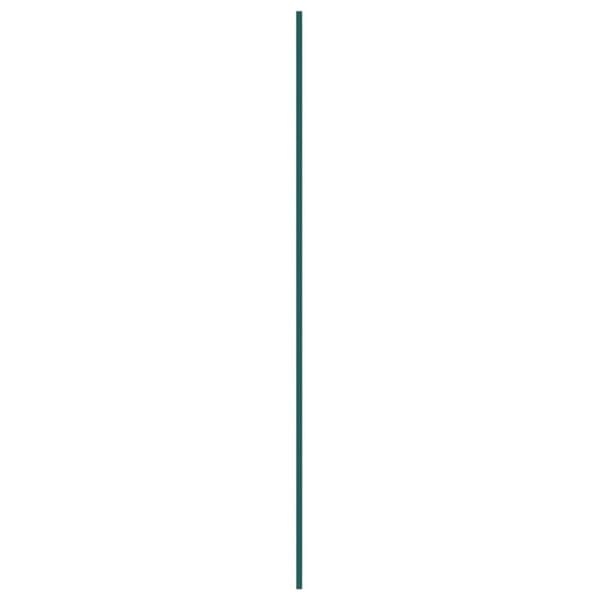 vidaXL Takprofiler 12 st galvaniserat stål grön 100x45 cm