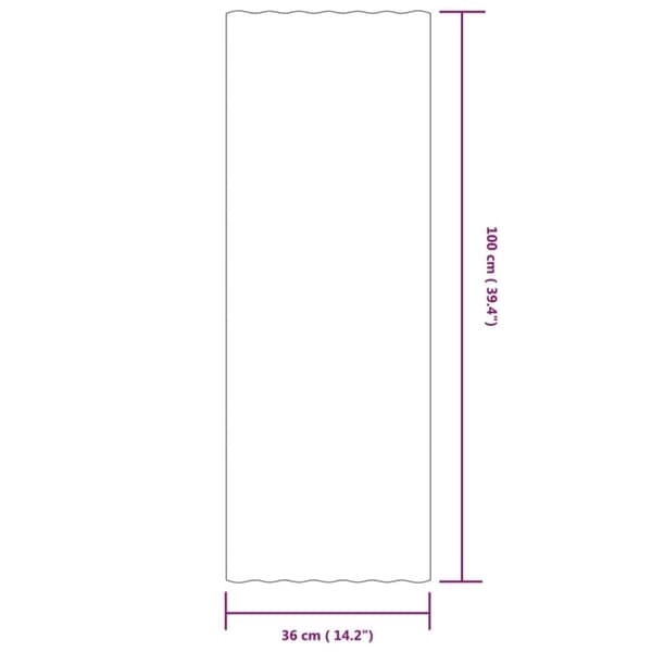 vidaXL tagplader 12 stk. 100x36 cm pulverlakeret stål sølvfarvet