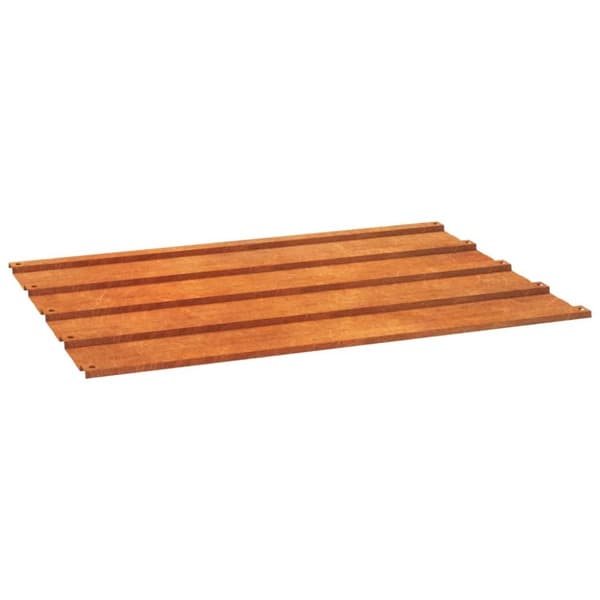 vidaXL Takplater 36 stk rust 60x44 cm cortenstål